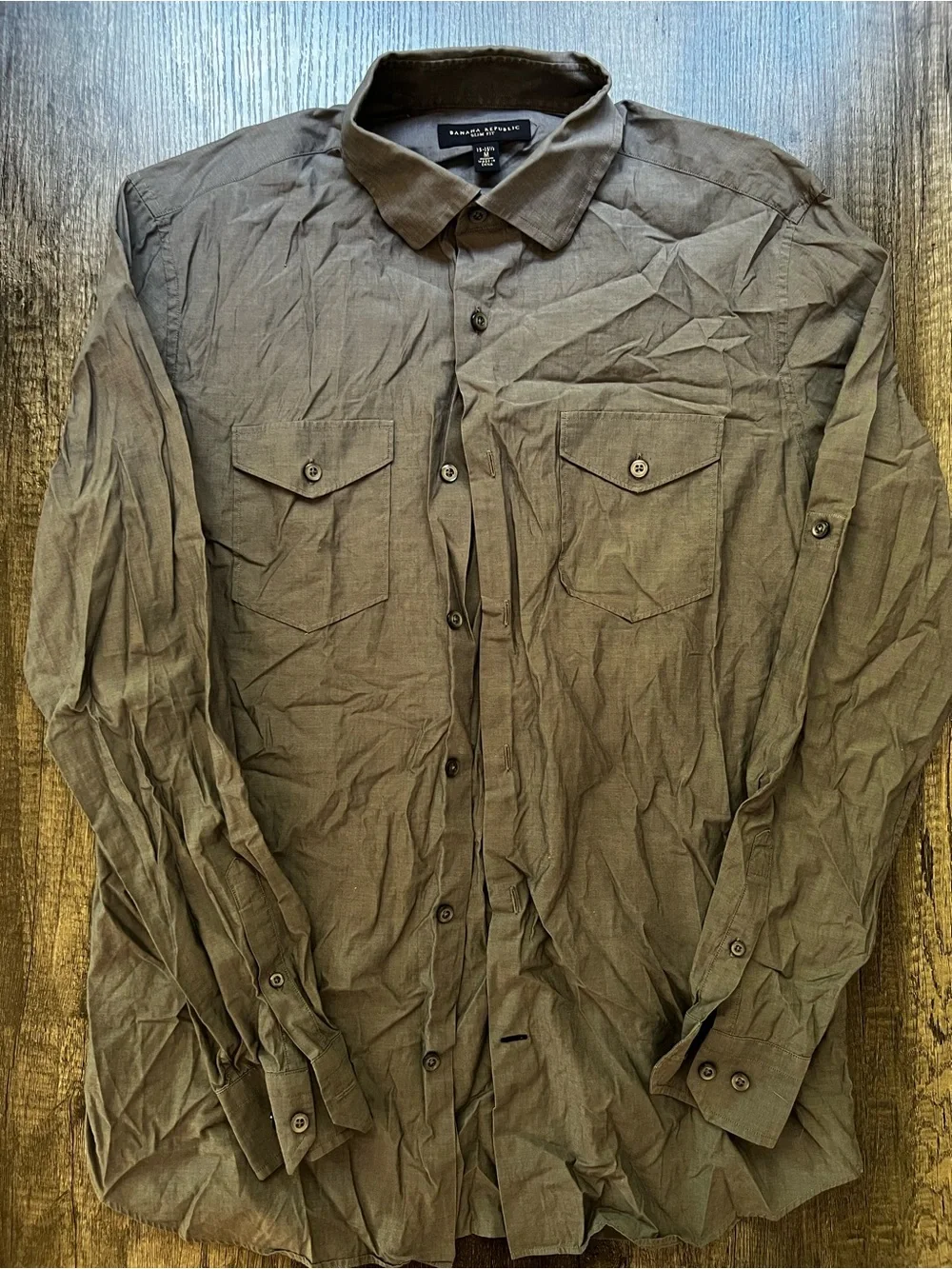 Button up slim fit